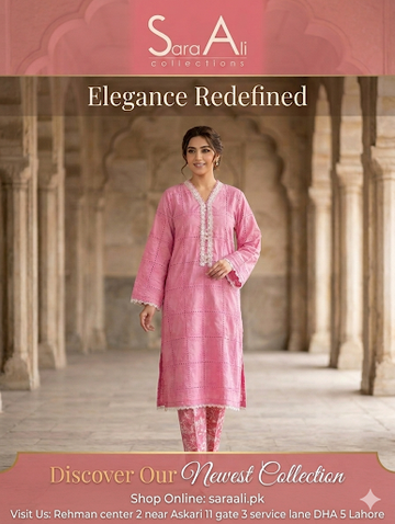 PINK CHICKEN KARI WITH PLAZO 2PC