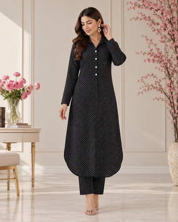 POLKA DOTS CORD SET